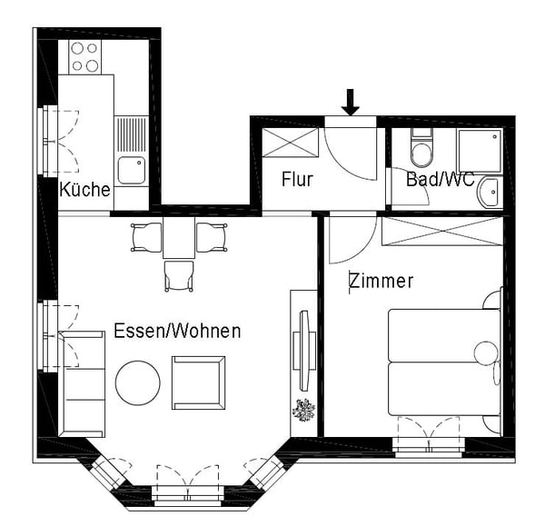 Stadtwohnung mit Charme mitten im Zentrum 8