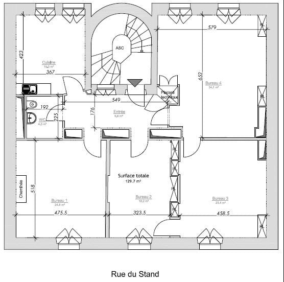Superbes bureaux à deux pas de l'hypercentre 11