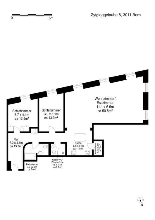 Wohnen direkt neben der Zytglogge 11
