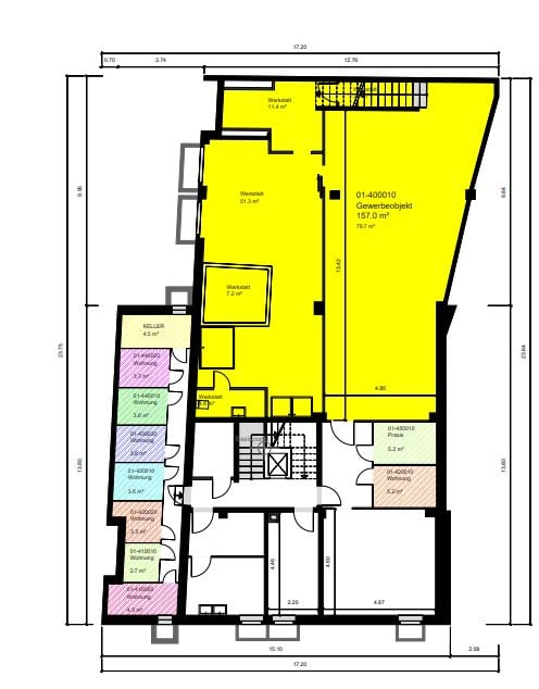 Attraktive Gewerbefläche Nähe Bad. Bahnhof 8
