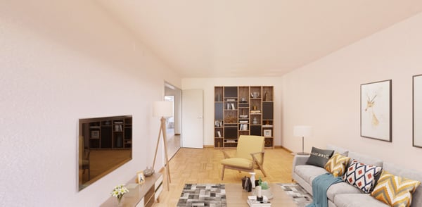 Dachwohnung in ruhiger Liegenschaft 3