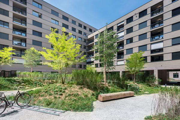 Atriumwohnung in urbanem Zentrum 1