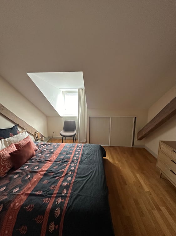 Appartement de 1 pièces mansardé situé aux Acacias 5