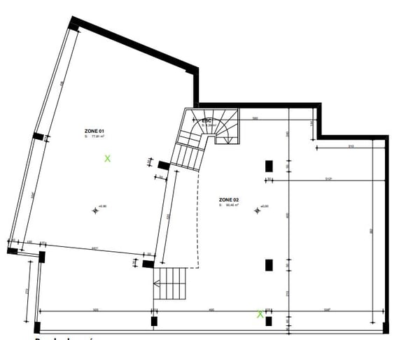 Magnifique arcade de 210 m2 + sous-sol 4