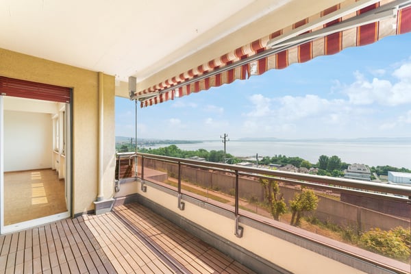 Magnifique vue sur le lac et les alpes avec CAUTION GRATUITE 11