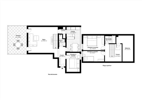 Appartement au centre ville avec caution gratuite ! 10
