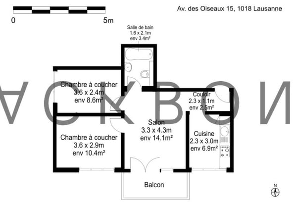 Appartement lumineux 4