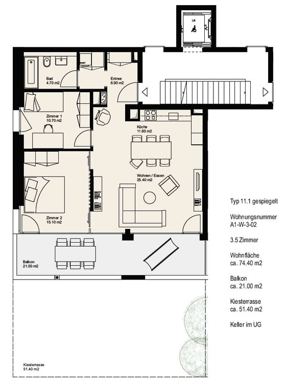 Werden Sie Teil eines nachhaltigen Wohn- und Lebensraumes im urbanen Stil! 5