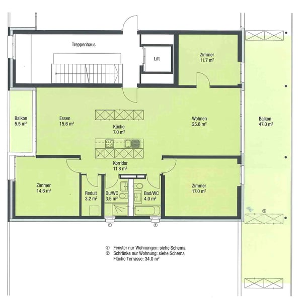 Moderne Wohnung im Glattpark 6