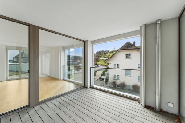 Modernes Wohnen, Loggia und Sitzplatz 10