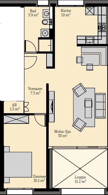 Single oder erste gemeinsame Wohnung? - Hier sind Sie richtig! 8