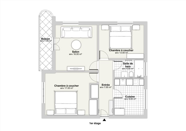 Logement avec caution gratuite 10