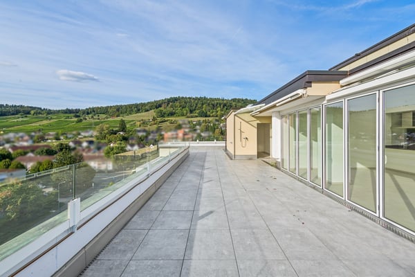 Schöne grosse Attikawohnung mit riesiger Terrasse 10