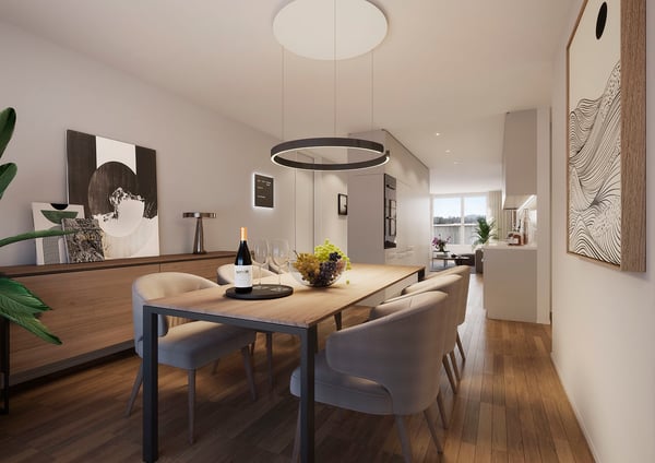 Topmoderne helle Wohnung 3