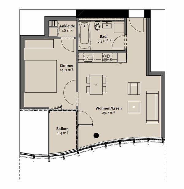 Hochhausfeeling gefällig? Hier finden Sie Ihre neue Wohnung im 18. OG 7