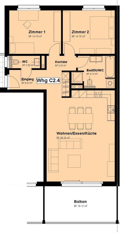 Ideal für Paare. 8