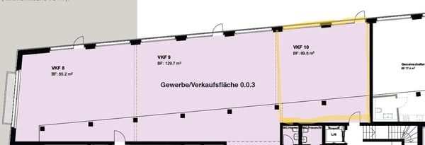 Attraktive Ladenfläche an bester Lage im Perron West in Muri AG 5