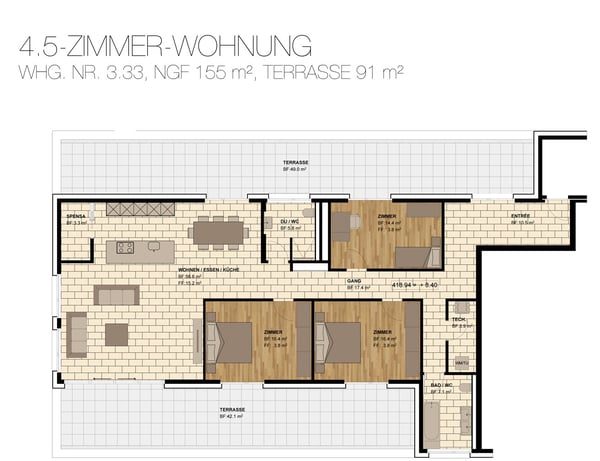 Topmoderne Wohnung mit Ausblick! 6