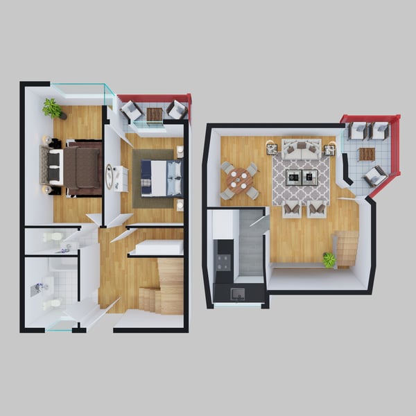Sanierte Maisonettewohnung mit viel Charme 9