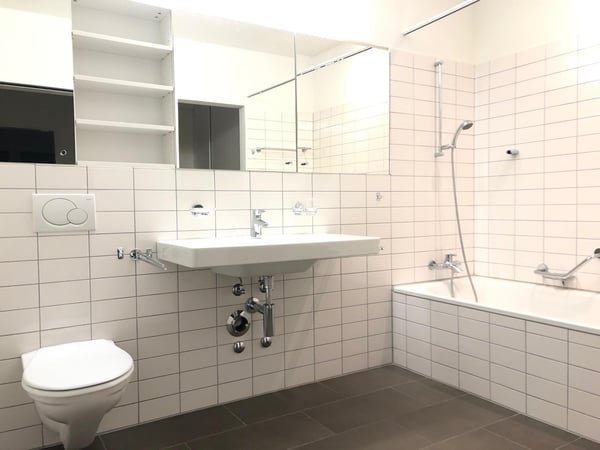 Lifestyle mit kühler Eleganz in der Überbauung Accu 4