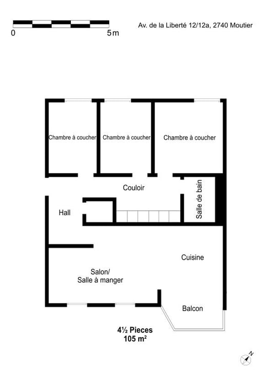 Appartement lumineux en centre ville - Loyers nets offerts 12