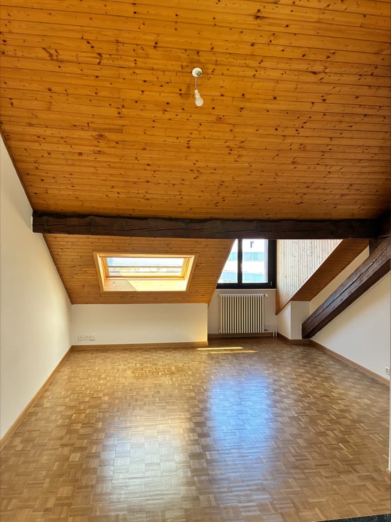 Appartement mansardé et rénové avec 3 chambres Rue de Tronchin 26 2