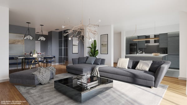 Splendide appartement en attique avec grande terrasse 4
