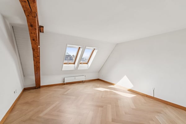 Magnifique duplex rénové de 7 pièces avec balcon au coeur de genève 7