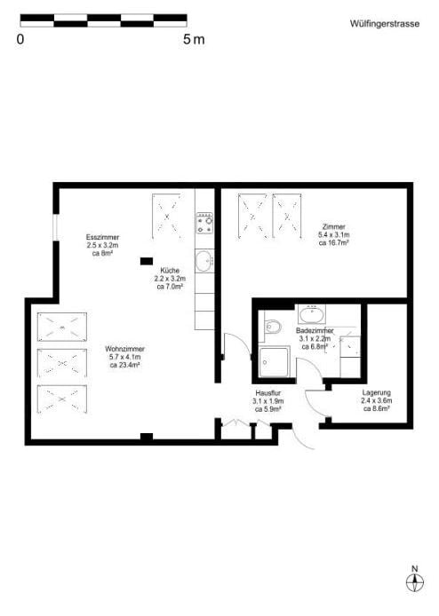 Wir vermieten diese gemütliche 3.5 Zimmer Wohnung in Wülflingen 6