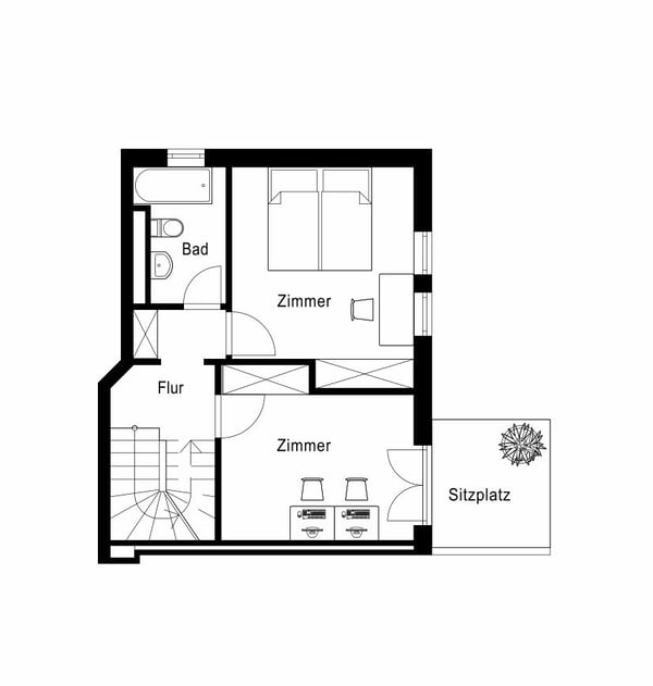 Gartensitzplatz lädt zum verweilen ein! 5