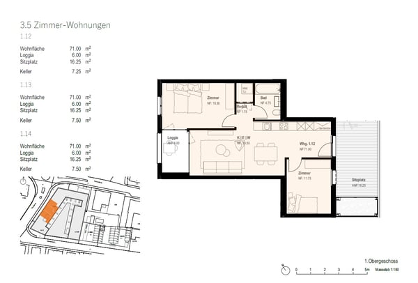 Moderne Wohnung an bester Lage beim Bahnhof 9