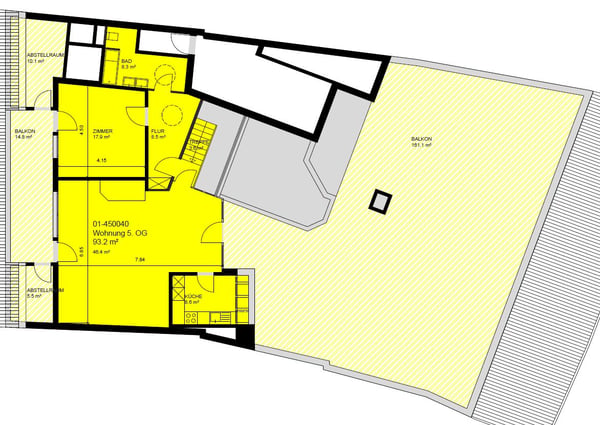 4.5 Zimmer Attikawohnung im Zentrum von Basel 7