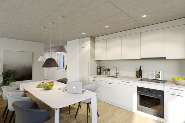 Moderne 1.5-Zimmer-Wohnung im urbanen Kreis 6 2