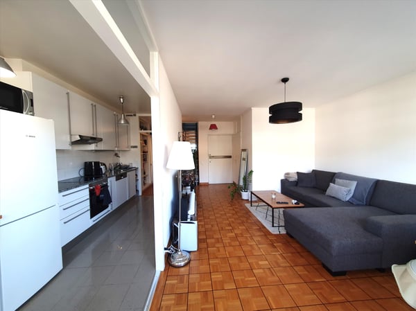 Champel : 2 pièces traversant avec terrasse rooftop 3