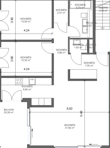 Grosszügige Wohnung mit Wintergarten in Lachen SZ! 10