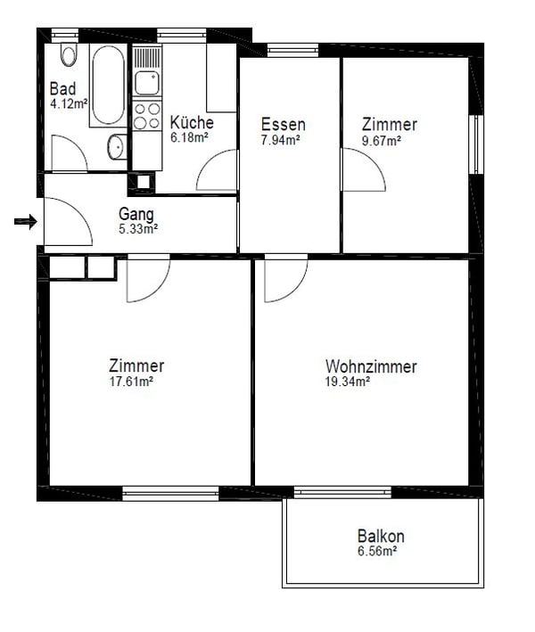 Ruhiges Quartier mitten in Oberwinterthu 6