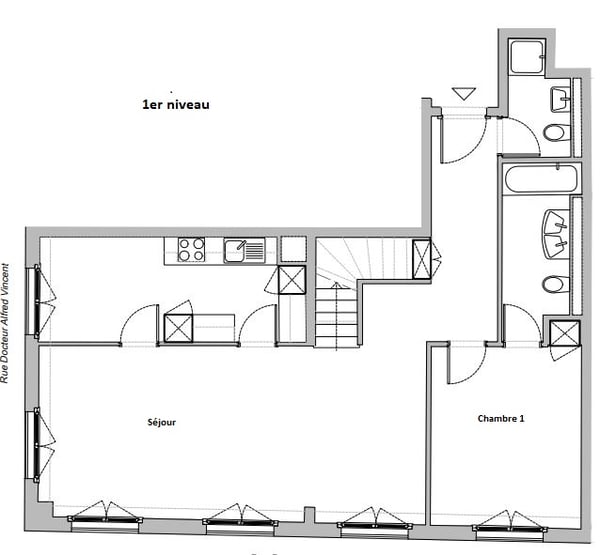 Duplex avec terrasse - Rue du Docteur-Alfred-Vincent, 1201 Genève 11