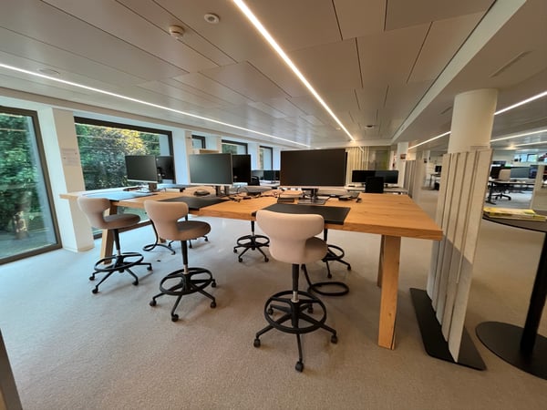 Magnifiques bureaux modernes aménagés selon un concept multispace 6
