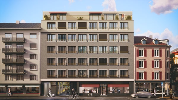 Modern wohnen in Zürich - stilvoll und zentral 1