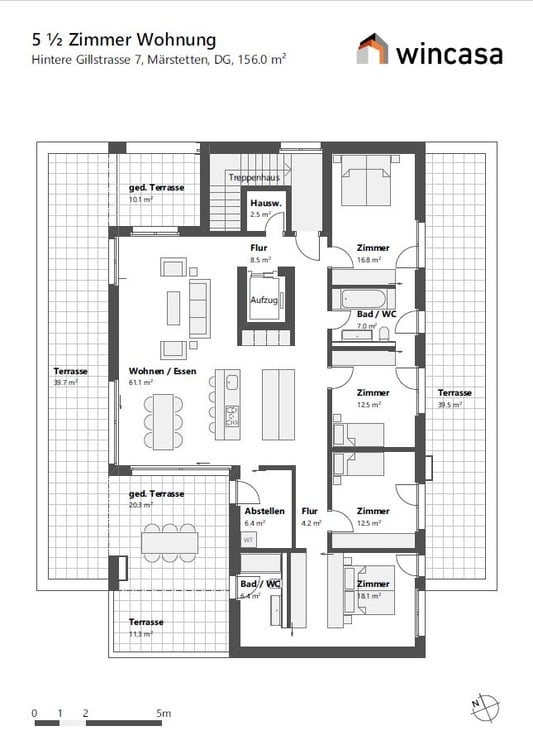 Traumwohnung mit zwei Terrassen und traumhafter Weitsicht! 12
