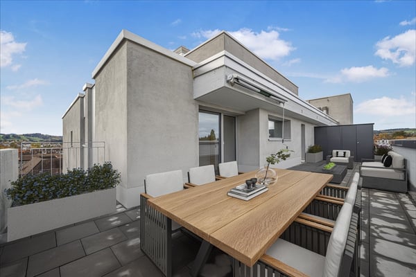 Exklusivität über den Dächern von St. Gallen: 6 Zimmer-Attikawohnung 2