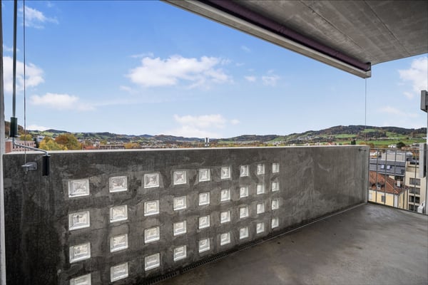 Exklusivität über den Dächern von St. Gallen: 6 Zimmer-Attikawohnung 10