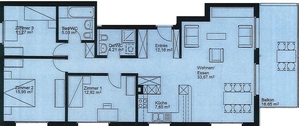 Moderne Wohnung an ruhiger und doch zentraler Lage 11