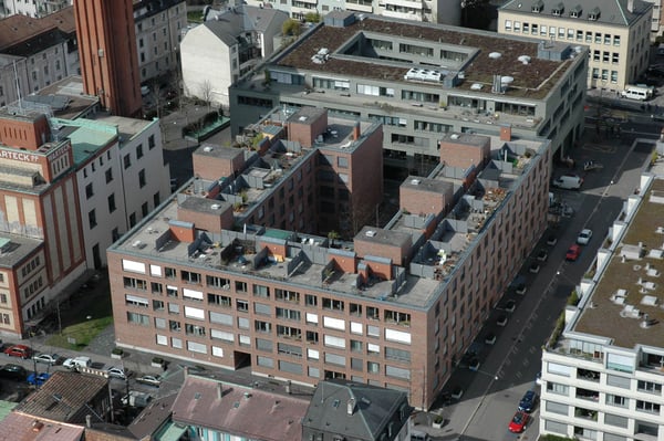 Einstellhallenplatz im Wettstein-Quartier 10