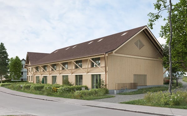 Neubauprojekt Areal Zinzikon - sechs grosszügige Reiheneinfamilienhäuser 2