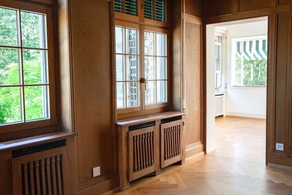 Erstvermietung: Repräsentative 4 ½-Zimmerwohnung in historischer Zürichbergvilla mit eigenem Garten 6