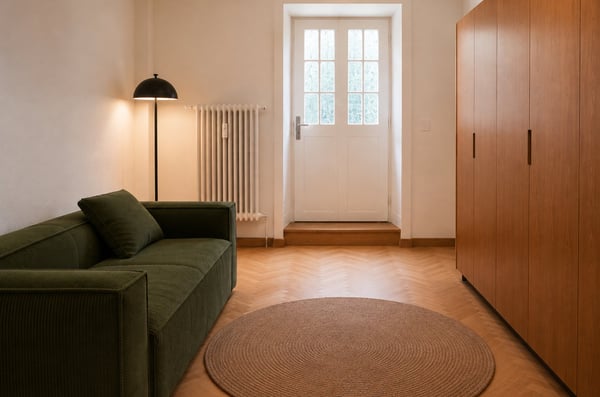 Stilvoll möblierte 2.5-Zimmer-Wohnung mit privatem Garten 7