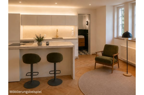 Stilvolle 1.5-Zimmer-Wohnung mit privatem Garten 11