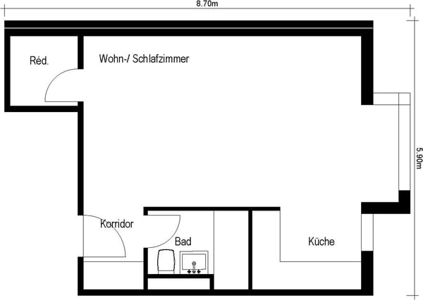 Moderne Wohnung mitten in 8004 Zürich 6