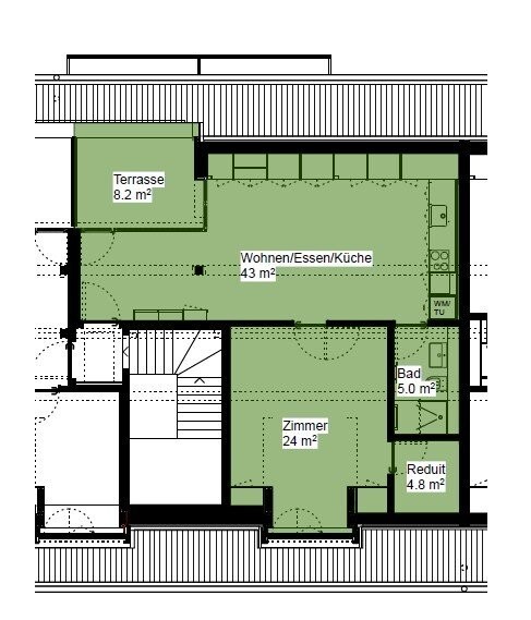 Charmante frisch sanierte Wohnung im Herzen der Stadt Winterthur 6